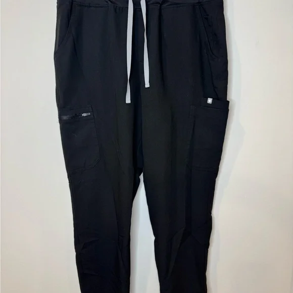 Mens Figs Technical Collection Black Scrub Pants XL - Picture 1 of 12
